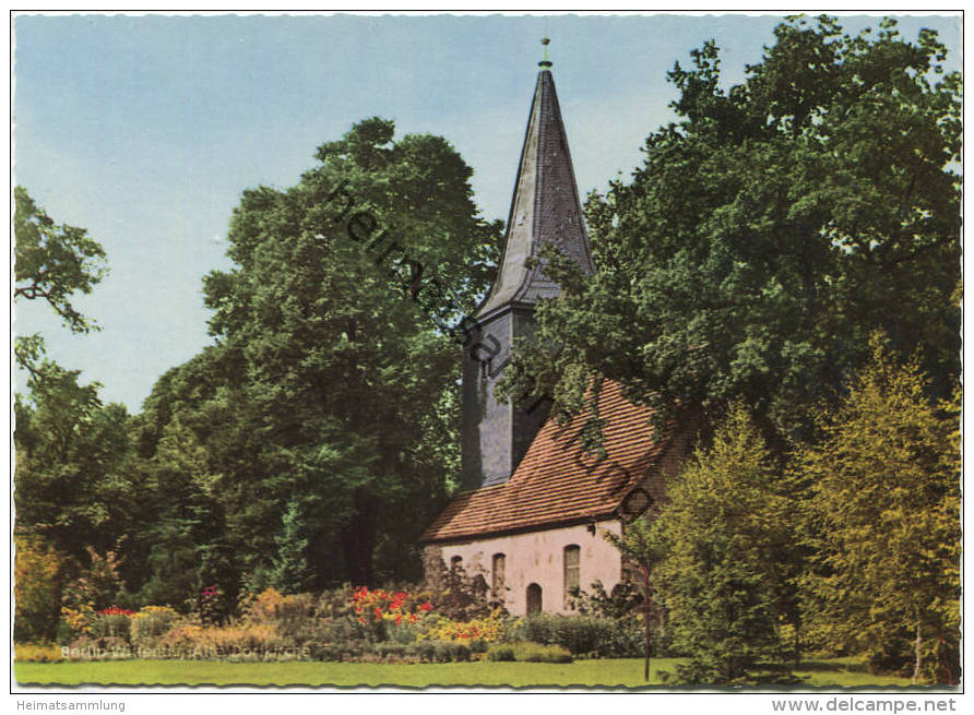 Berlin-Wittenau - Alte Dorfkirche - AK Grossformat - Verlag Kunst Und Bild Berlin - Reinickendorf