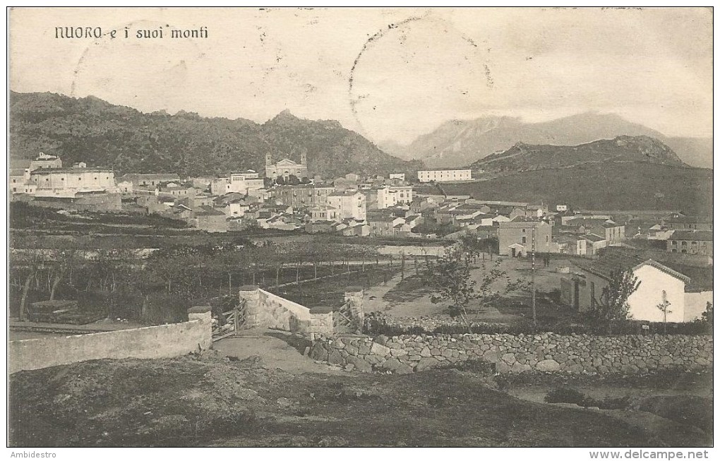 Nuoro E I Suoi Monti Fp V.1915 - Nuoro