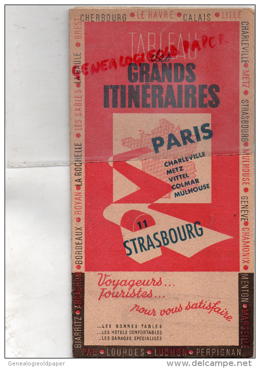 08- CHARLEVILLE - SEZANNE-METZ-STRASBOURG-VITTEL-MULHOUSE-NANCY-LUNEVILLE-PROVINS-TROYES-LUXEUIL-RETHEL-MEAUX-REIMS- - Dépliants Touristiques