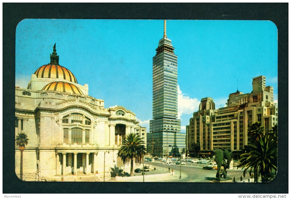 MEXICO  -  Mexico City  Latin American Tower  Unused Vintage Postcard As Scan - Mexico