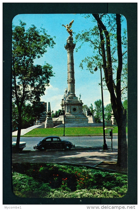 MEXICO  -  Mexico City  Independence Monument  Unused Vintage Postcard As Scan - Mexico