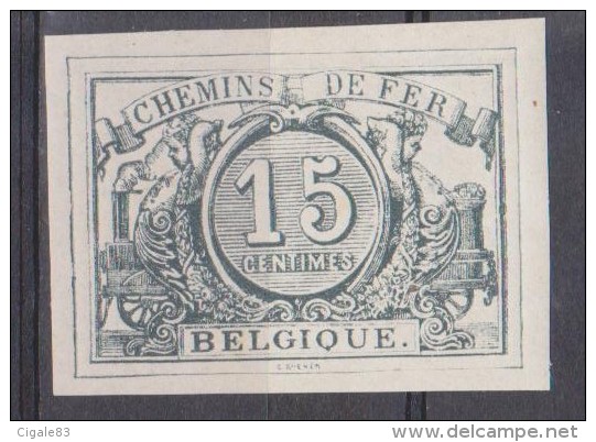 Belgique Essai : TR 8 A *** ND - 1894 - Proeven & Herdruk