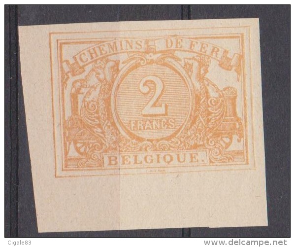 Belgique Essai : TR 14 *** ND - 1894 - Essais & Réimpressions
