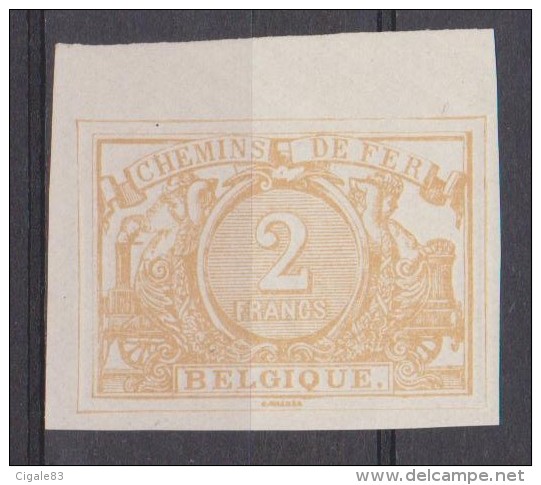 Belgique Essai : TR 14 *** ND - 1894 - Proofs & Reprints