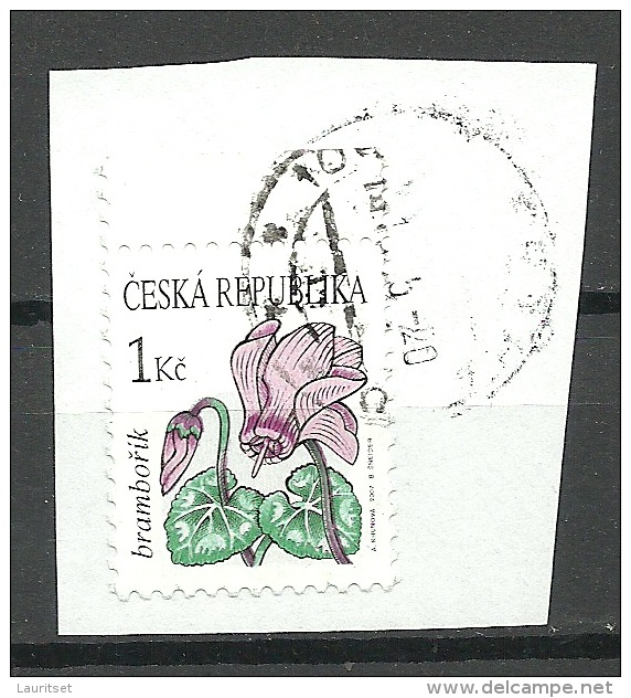 CZECH REPUBLIC 2007 Flower Blume O - Used Stamps