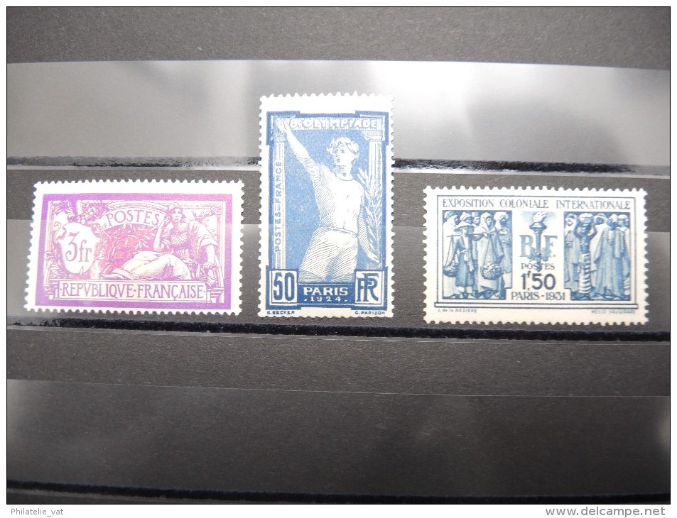 FRANCE - Lot De 3 Bonnes Valeurs Avec Charnières - à Voir - Lot P13310 - Neufs