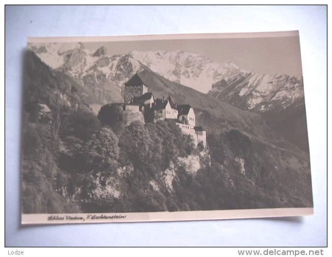 Liechtenstein Vaduz Schloss - Liechtenstein