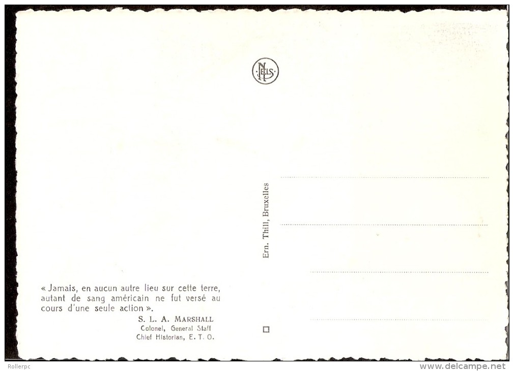 100302 Sc265&269 PRIVATE O.P.-MAXI-CDS BASTOGNE//INAUGURATION DU MEMORIALDE LA BATAILLE DU SA´LLANT-THILL,BRUXELLES-NELS - 1934-1951