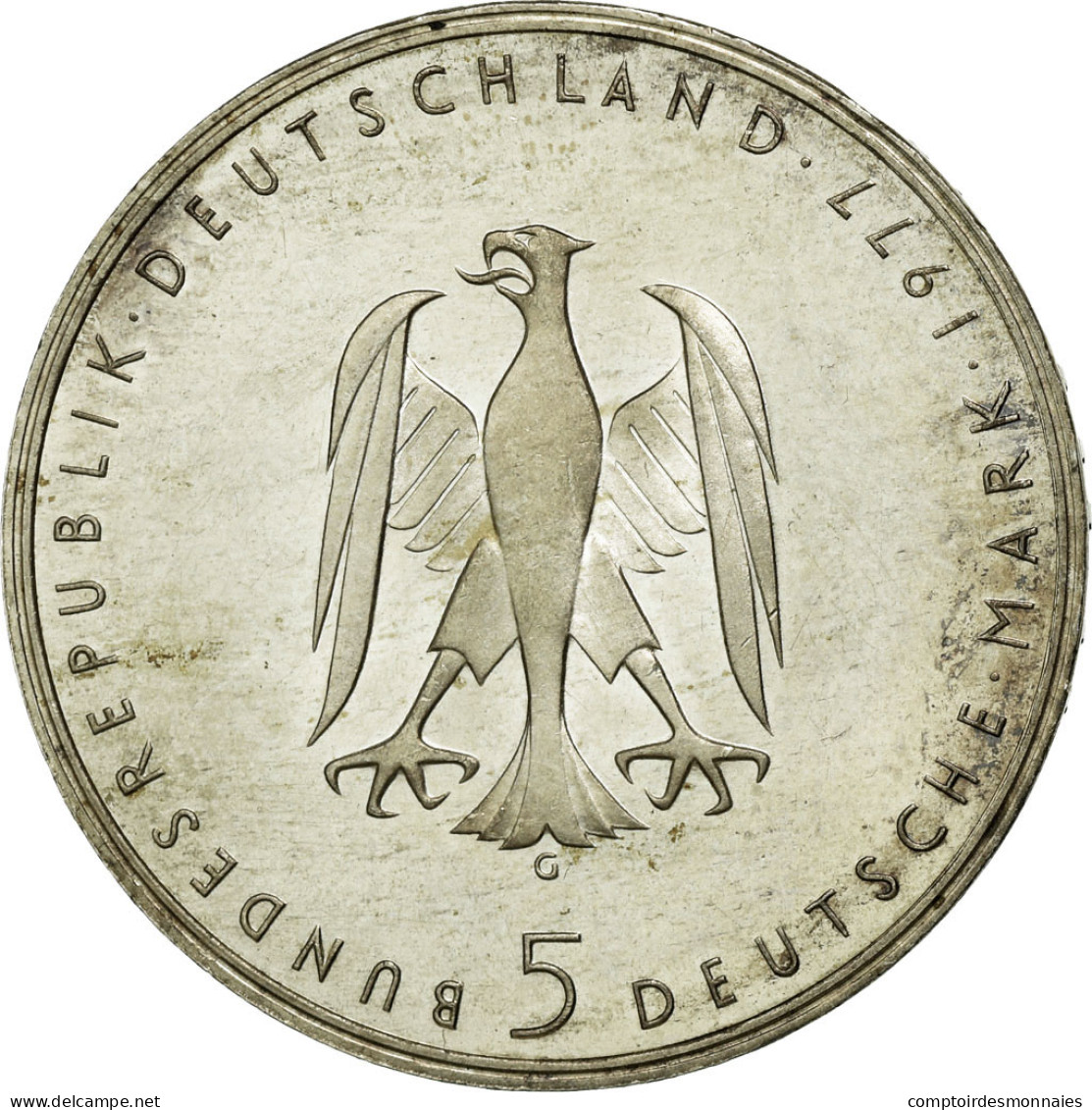 Monnaie, République Fédérale Allemande, 5 Mark, 1977, Karlsruhe, Germany - 5 Mark