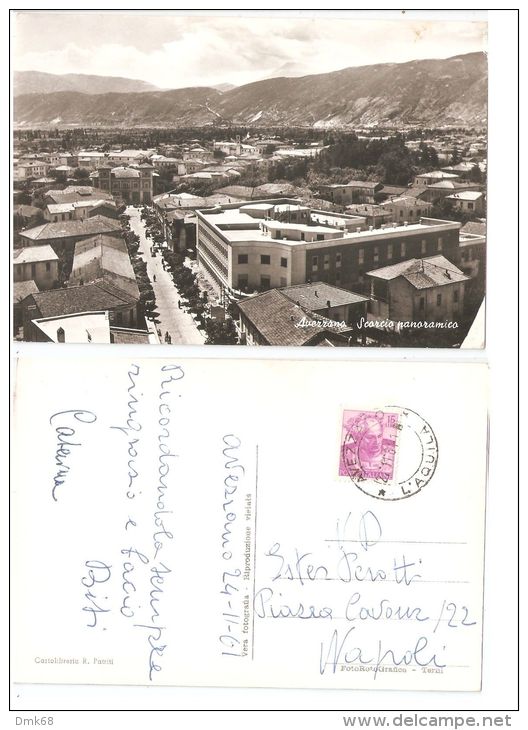 AVEZZANO ( L'AQUILA ) SCORCIO PANORAMICO  - EDIZIONE PATRITI - 1961 - Avezzano