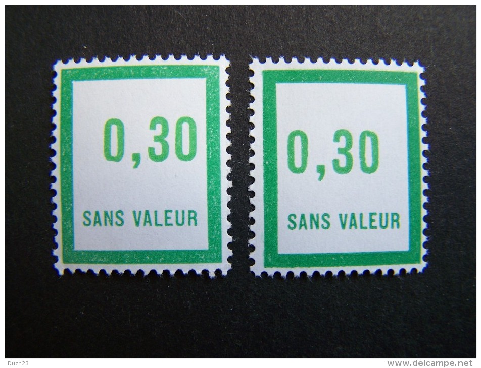 FRANCE FICTIFS NEUF ** SANS CHARNIERE MARIANNE DE CHEFFER  N°F175  (FICTIF F 175)  VALEUR DECALEE - 1967-1970 Marianne Of Cheffer