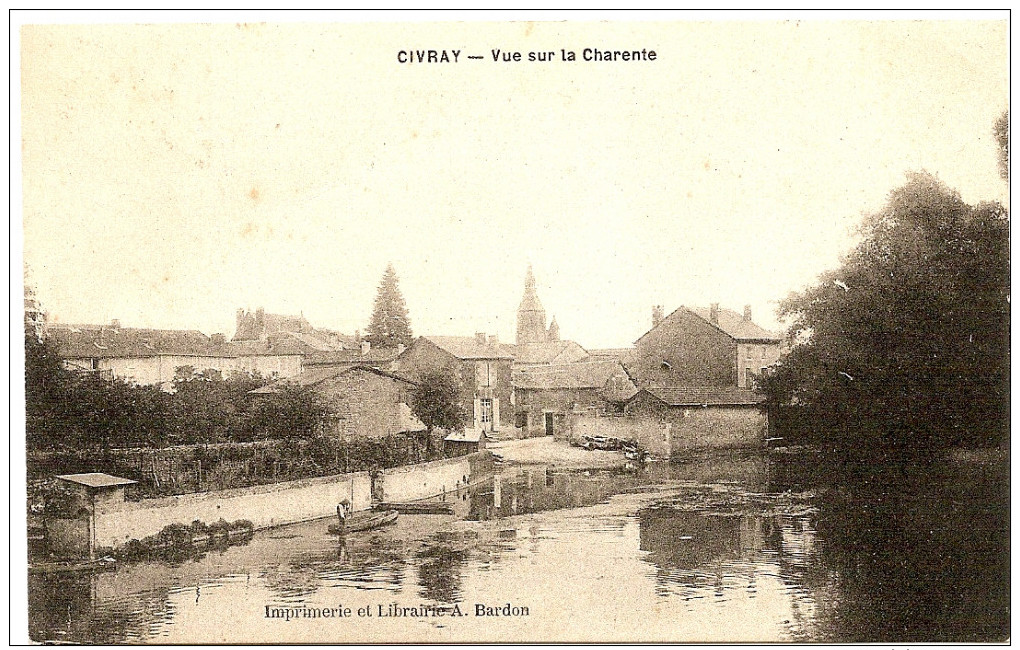 CIVRAY - Vue Sur La Charente - Civray