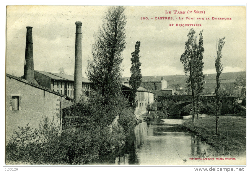 CASTRES  Le Pont Sur La Durenque La Briquetterie - Castres