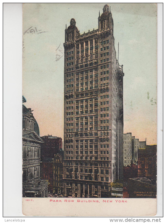 PARK ROW BUILDING / NEW YORK - Autres Monuments, édifices