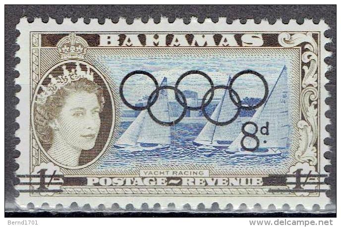 Bahamas - Mi-Nr 207 Postfrisch / MNH ** (a326) - Summer 1964: Tokyo