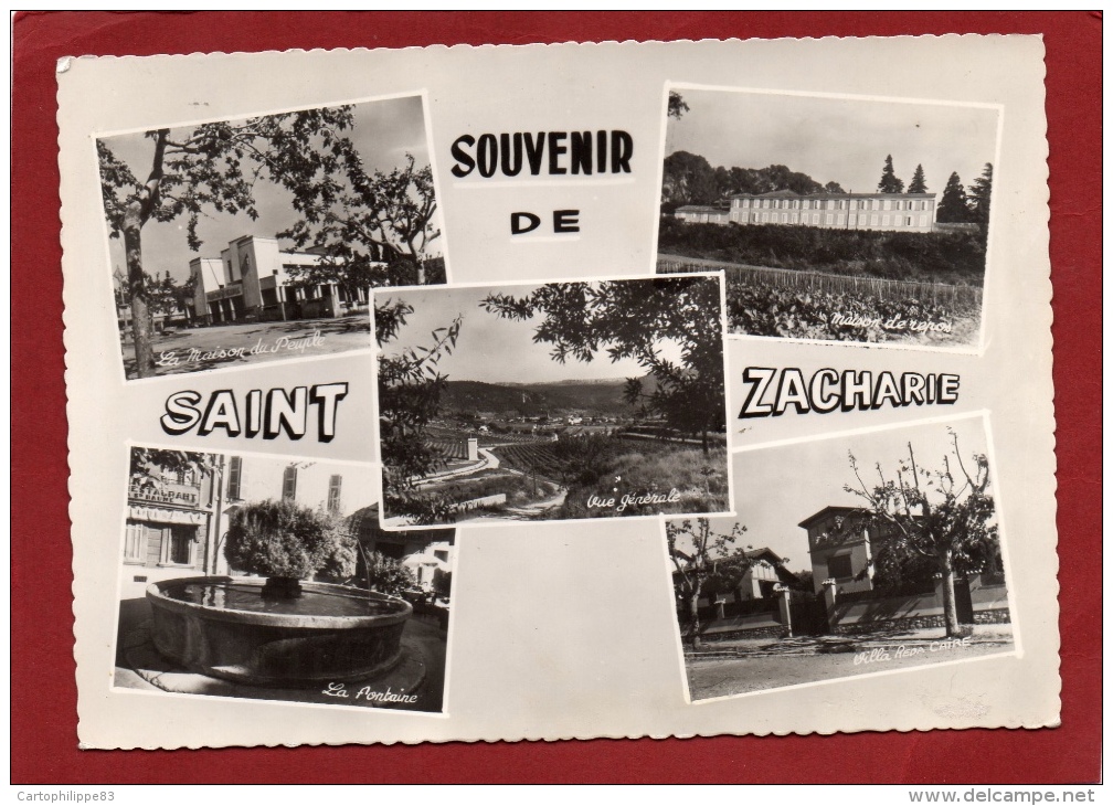 VAR 83 SAINT ZACHARIE  MULTI VUES SOUVENIR DE - Saint-Zacharie