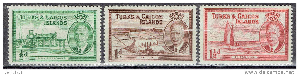 Turks & Caicos - Mi-Nr 147/149 Postfrisch / MNH ** (a328) - Turks & Caicos (I. Turques Et Caïques)