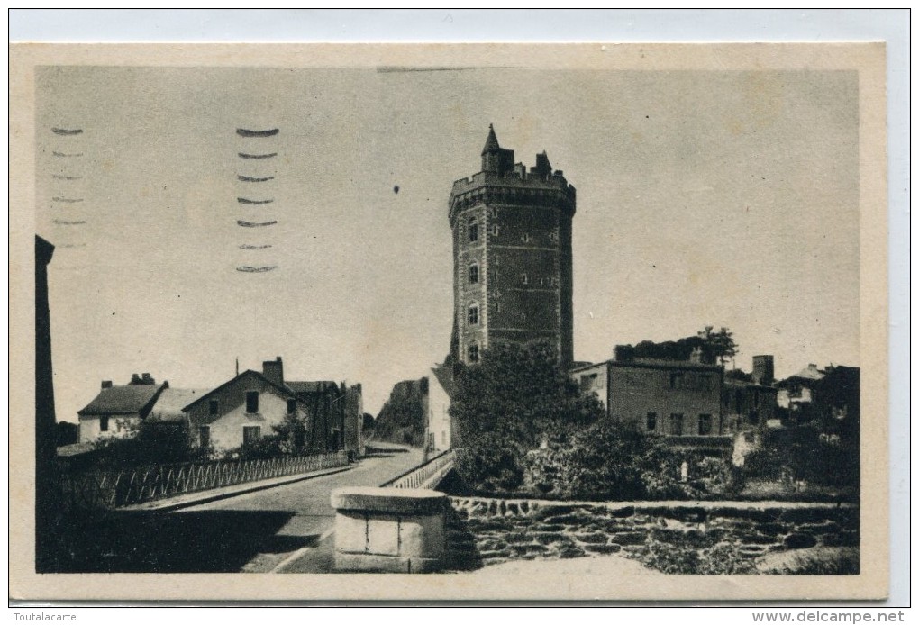 CPSM 44 OUDON LE PONT SUR LE HAVRE ET LA TOUR 1947 - Oudon