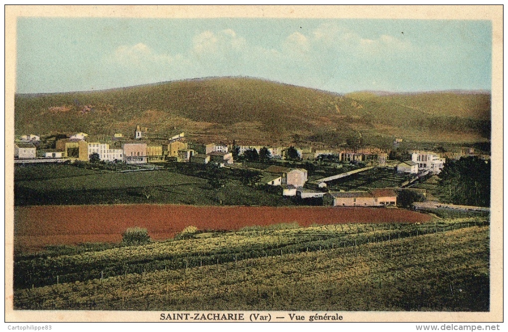 VAR 83 SAINT ZACHARIE  VUE GENERALE - Saint-Zacharie