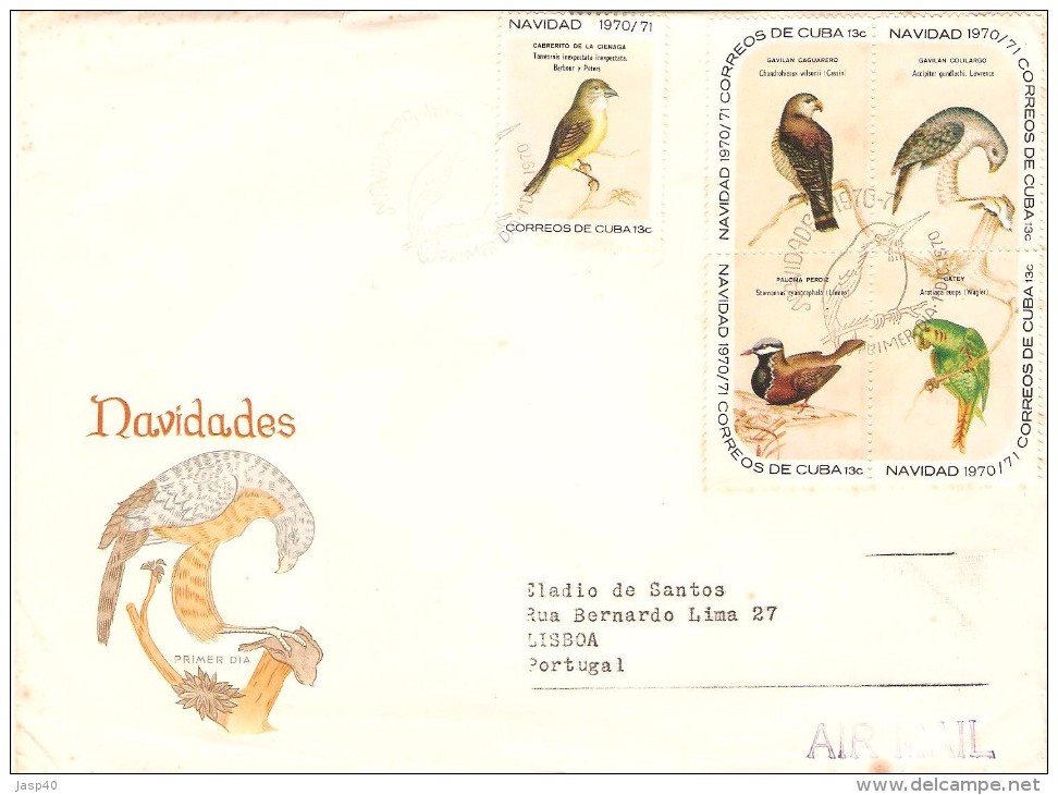 FDC CUBA - Lettres & Documents