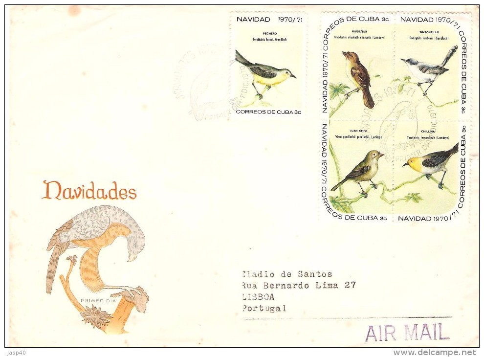 FDC CUBA - Covers & Documents