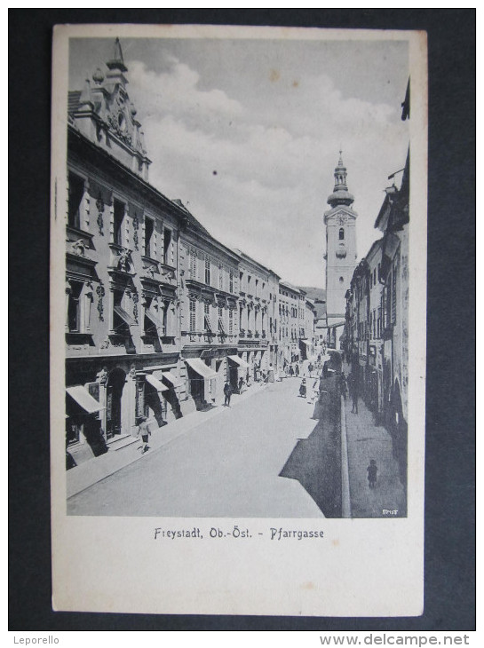 AK FREISTADT Pfarrgasse 1918 /// D*18305 - Freistadt