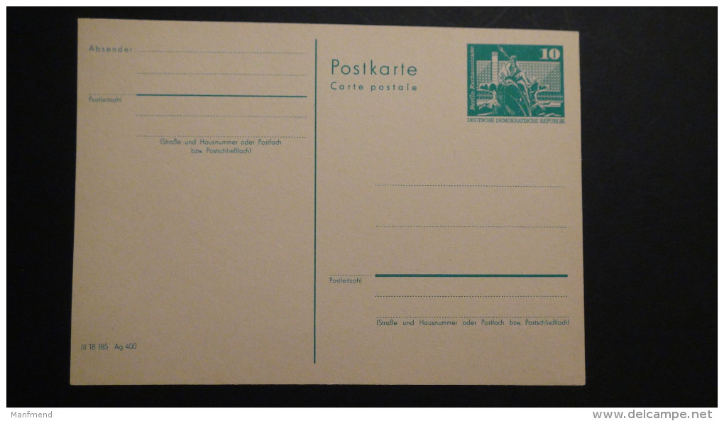 Germany - DDR - 1973 - MI: P 79**MNH - Postal Stationary - Look Scan - Cartes Postales - Neuves