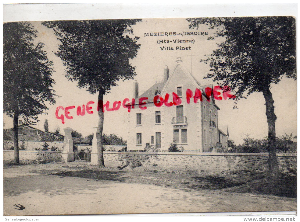 87 - MEZIERES SUR ISSOIRE - VILLA  PINET   CHATEAU - Meziere Sur Issoire