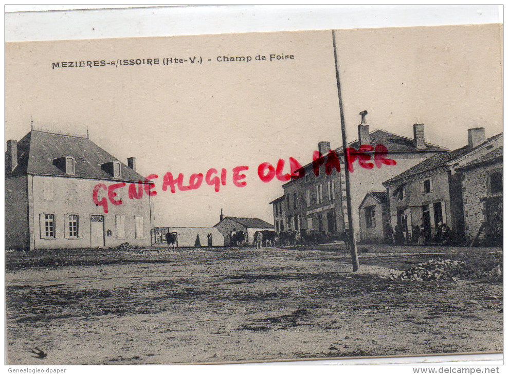 87 - MEZIERES SUR ISSOIRE -  CHAMP DE FOIRE - RESTAURANT MALLEBAY - Meziere Sur Issoire