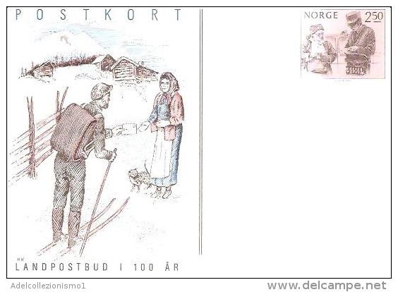 67261) Intero Postale Dei 100 Anni Della Posta-nuova - Postal Stationery