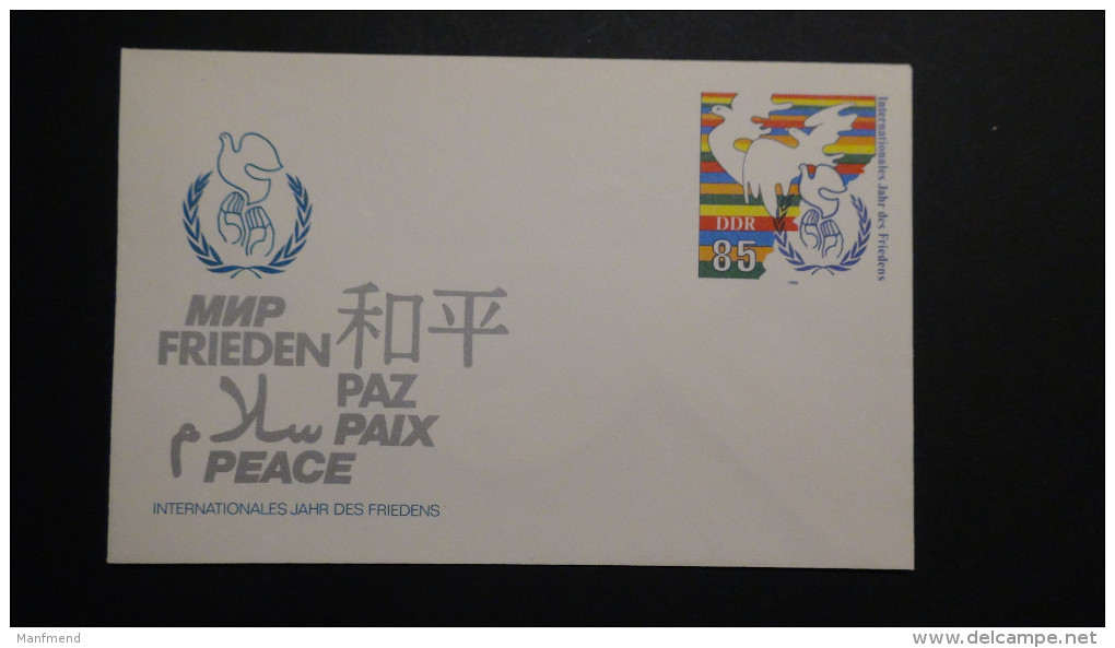 Germany - DDR - 1986 - MI: U 5**MNH - Postal Stationary - Look Scan - Enveloppes - Neuves