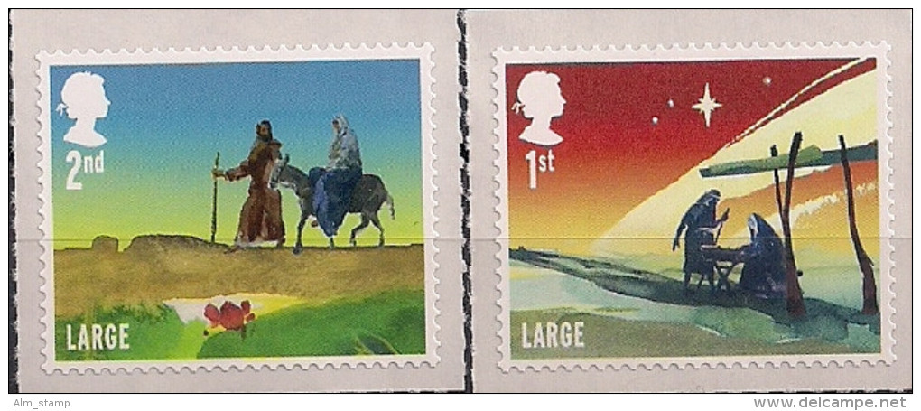 2015 Grande -Bretagne Grossbritannien Mi. 3825-32 ** MNH  Christmas Weihnachten - Unused Stamps