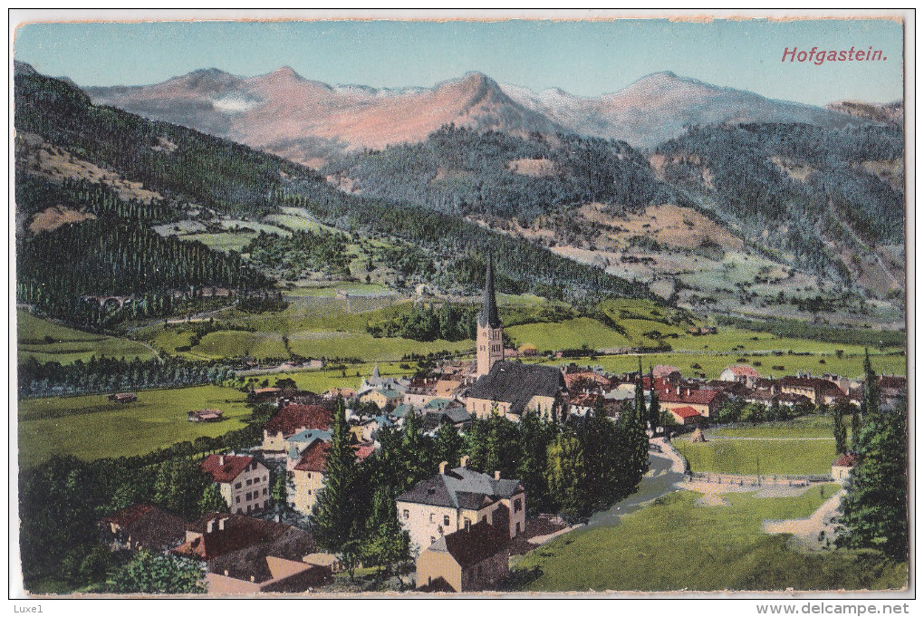 AUSTRIA ,  HOFGASTEIN , OLD POSTCARD - Bad Hofgastein