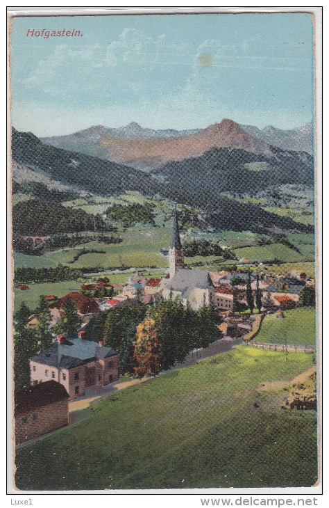 AUSTRIA ,  HOFGASTEIN , OLD POSTCARD - Bad Hofgastein