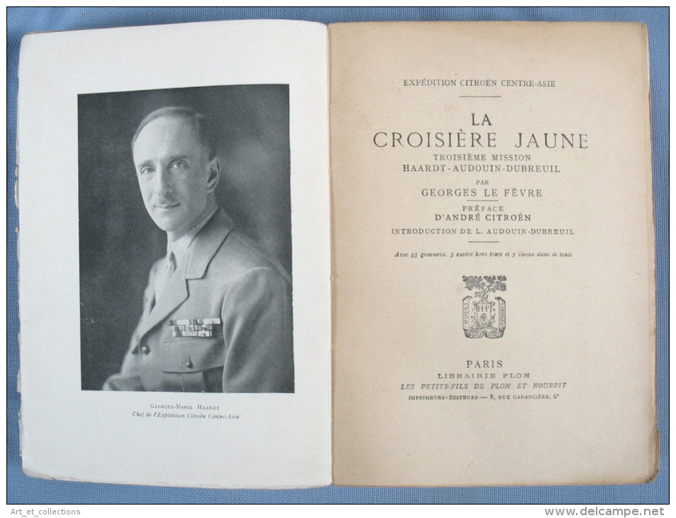 La Croisière Jaune -  IIIè Mission / Georges Le Fèvre / Édition De 1949 - 1901-1940