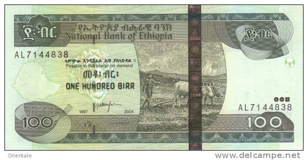 ETHIOPIA P. 52b 100 B 2004 UNC - Etiopia