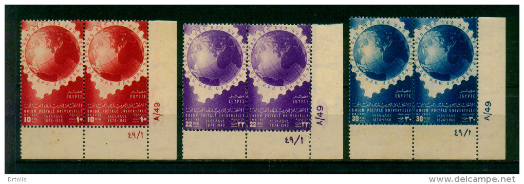 EGYPT / 1949 / UPU / MNH / VF - Neufs