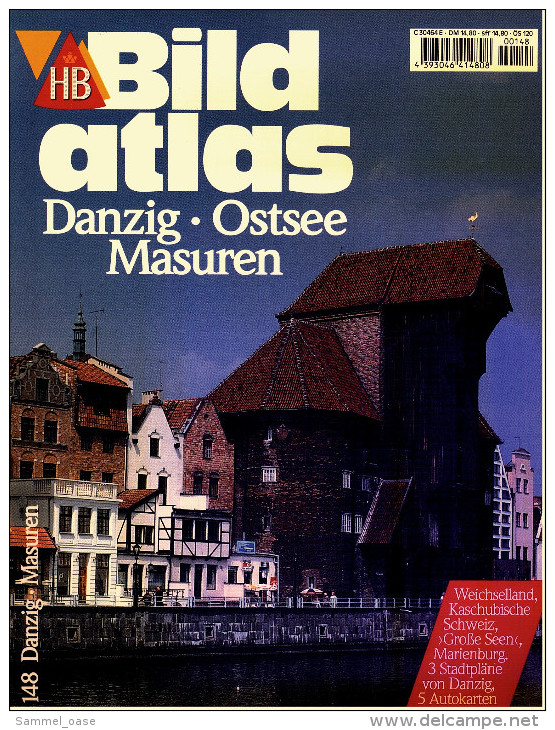 HB Bild-Atlas Bildband  Nr. 148 / 1995 : Danzig - Ostsee - Masuren : Ein Wahres Landschaftsparadies - Travel & Entertainment