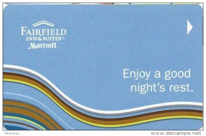Fairfield Hotel Room Key Card - Hotel Keycards