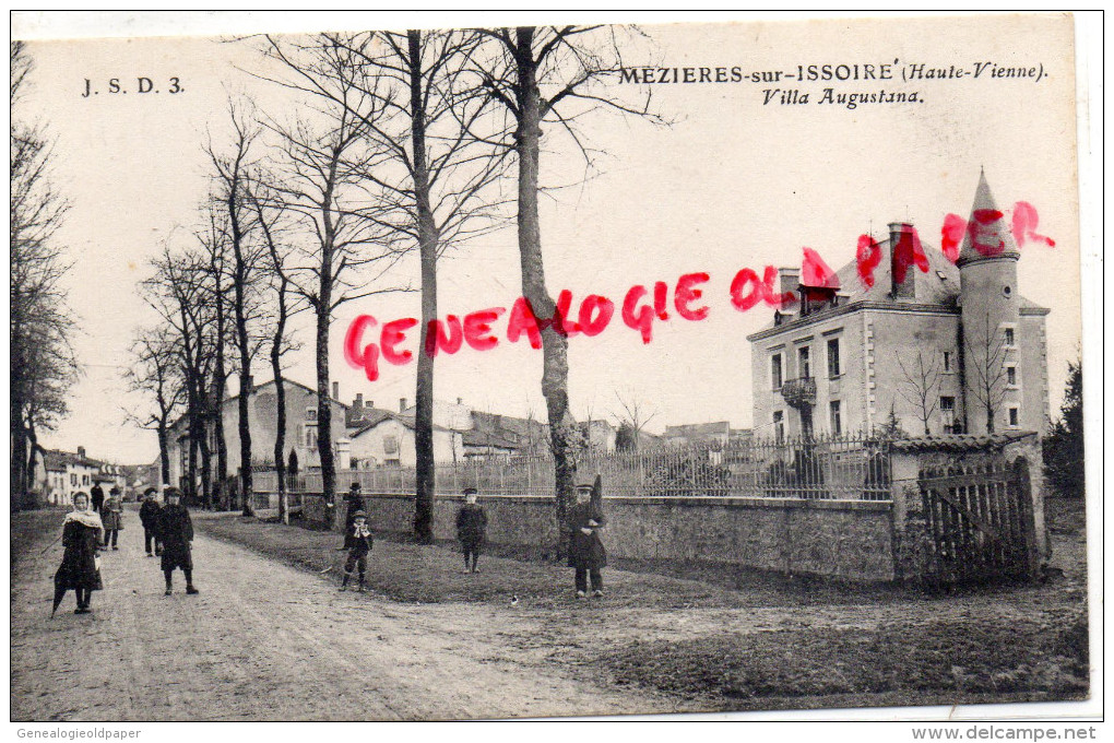 87 - MEZIERES SUR ISSOIRE - MEZIERE - VILLA AUGUSTANA  - EDITEUYR JSD N° 3 - Meziere Sur Issoire