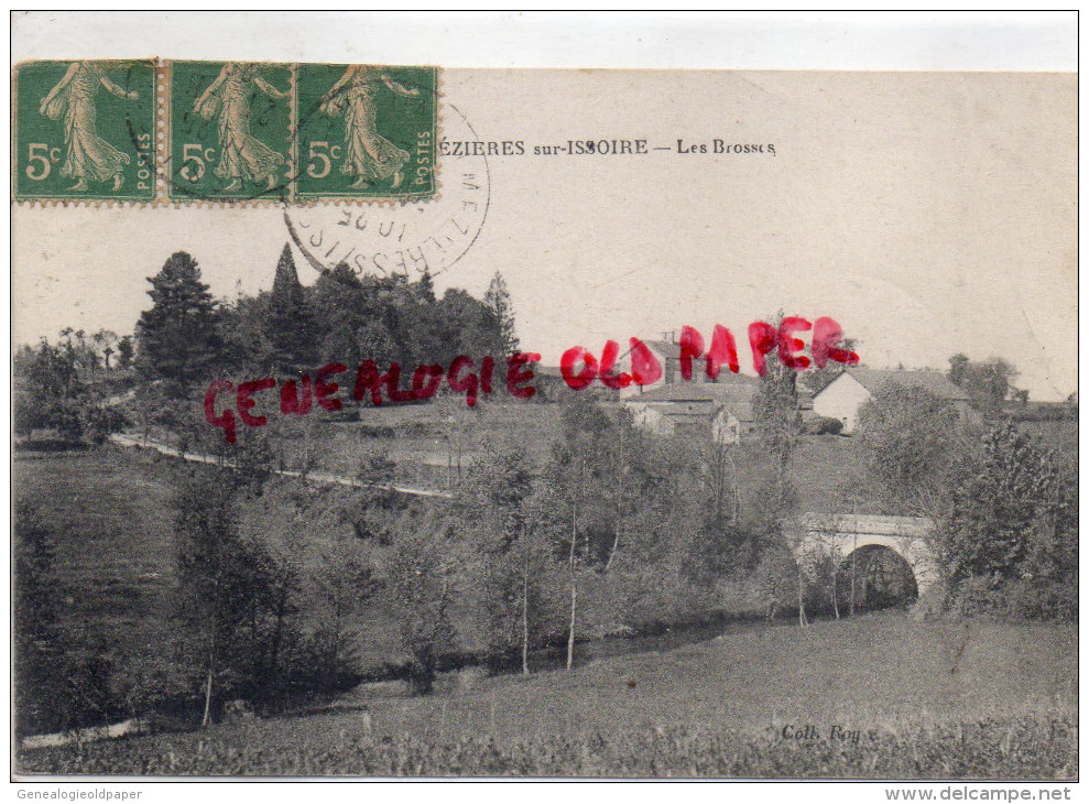 87 - MEZIERES SUR ISSOIRE - MEZIERE - LES BROSSES  -EDITEUR ROY - Meziere Sur Issoire