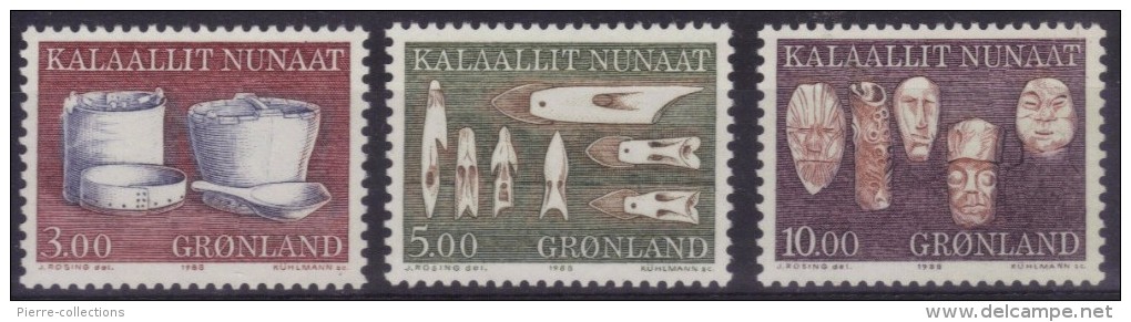 Groenland N° 174 à 176 Neufs ** - Artisanat - Nuevos