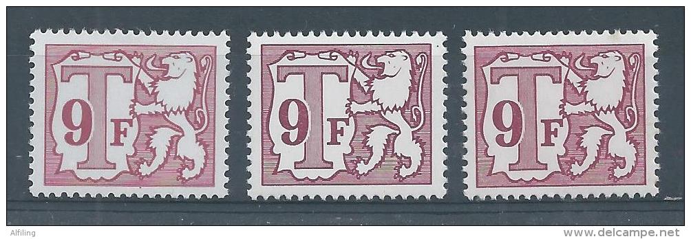 TX 81 + 81P6 + 81P5a **  Cote 19.00 - Timbres