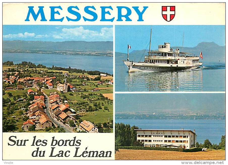 Réf : T 15 -1187 :  MESSERY  LAC LEMAN - Messery