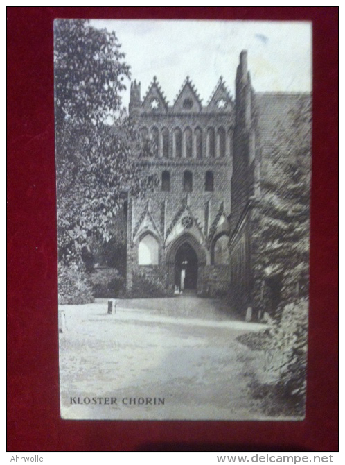 AK Kloster Chorin Eberswalde 1907 - Eberswalde