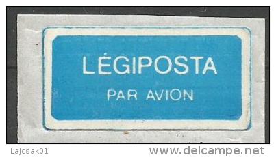 Hungary Air Mail Par Avion Label - Machine Labels [ATM]