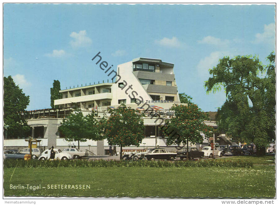 Berlin-Tegel - Seeterrassen - AK Großformat - Verlag Herbert Meyerheim Berlin - Tegel