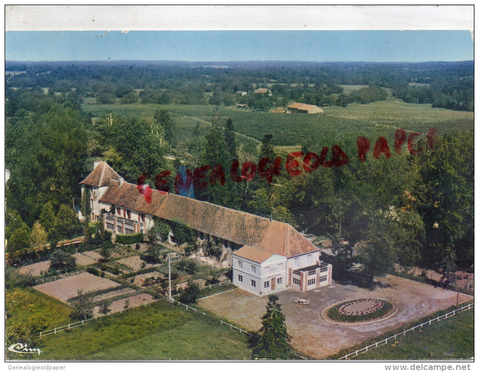 87 - MEZIERES SUR ISSOIRE - MEZIERE - CHATEAU MONTBAS GAJOUBERT  VUE AERIENNE - Meziere Sur Issoire