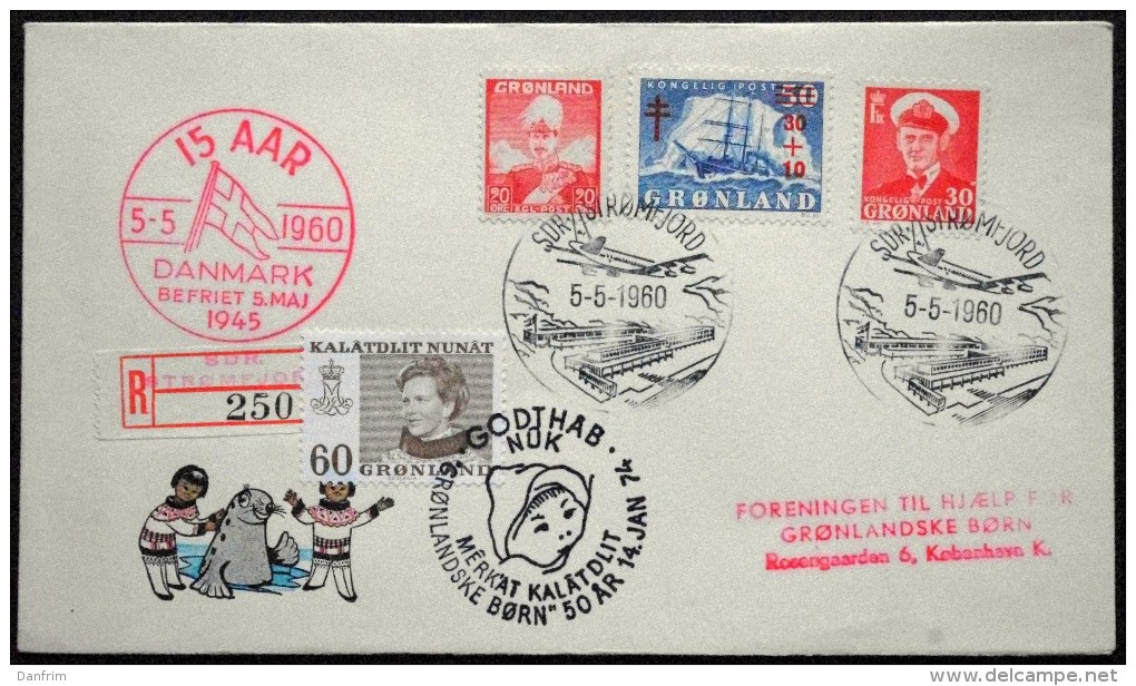 Greenland  1960-74  ( Lot  5921 ) - Lettres & Documents