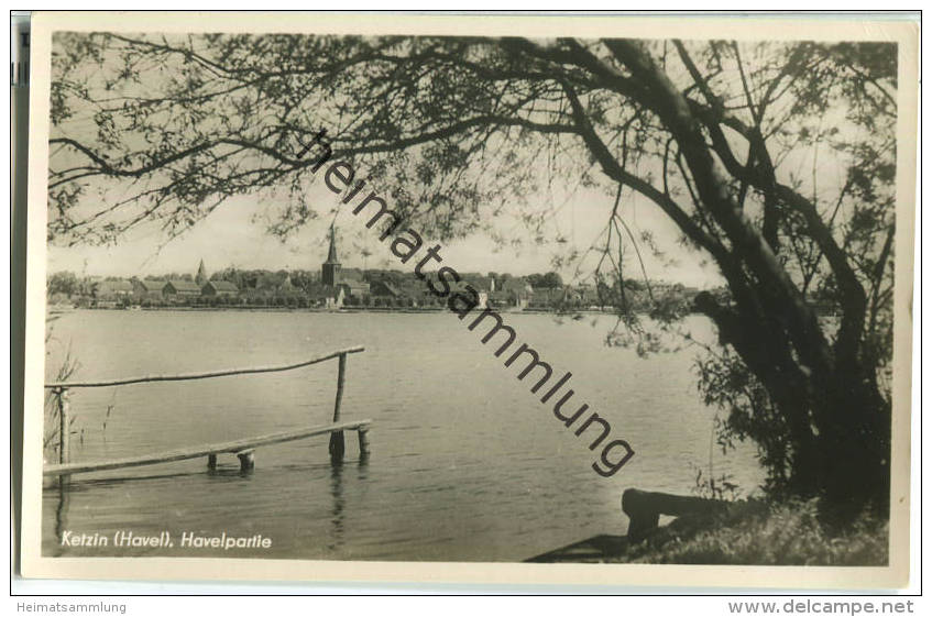 Ketzin - Havelpartie - Foto-Ansichtskarte - Verlag Teco - Ketzin